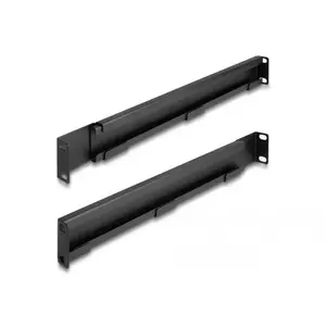 Крепежная скоба DeLOCK 19" регулируемая длина 368-600мм 1U 2 штуки