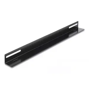 Mounting bracket DeLOCK 19" 450x40mm 2 pieces Black Metal