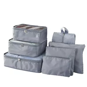 Clothing Storage Bag Hama 00096293 Grey Zipper Closure 30x20x12 cm
