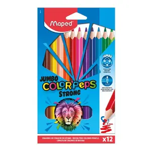 Colour pencils Maped 863312 — 12 pcs, multicolour, hanging box