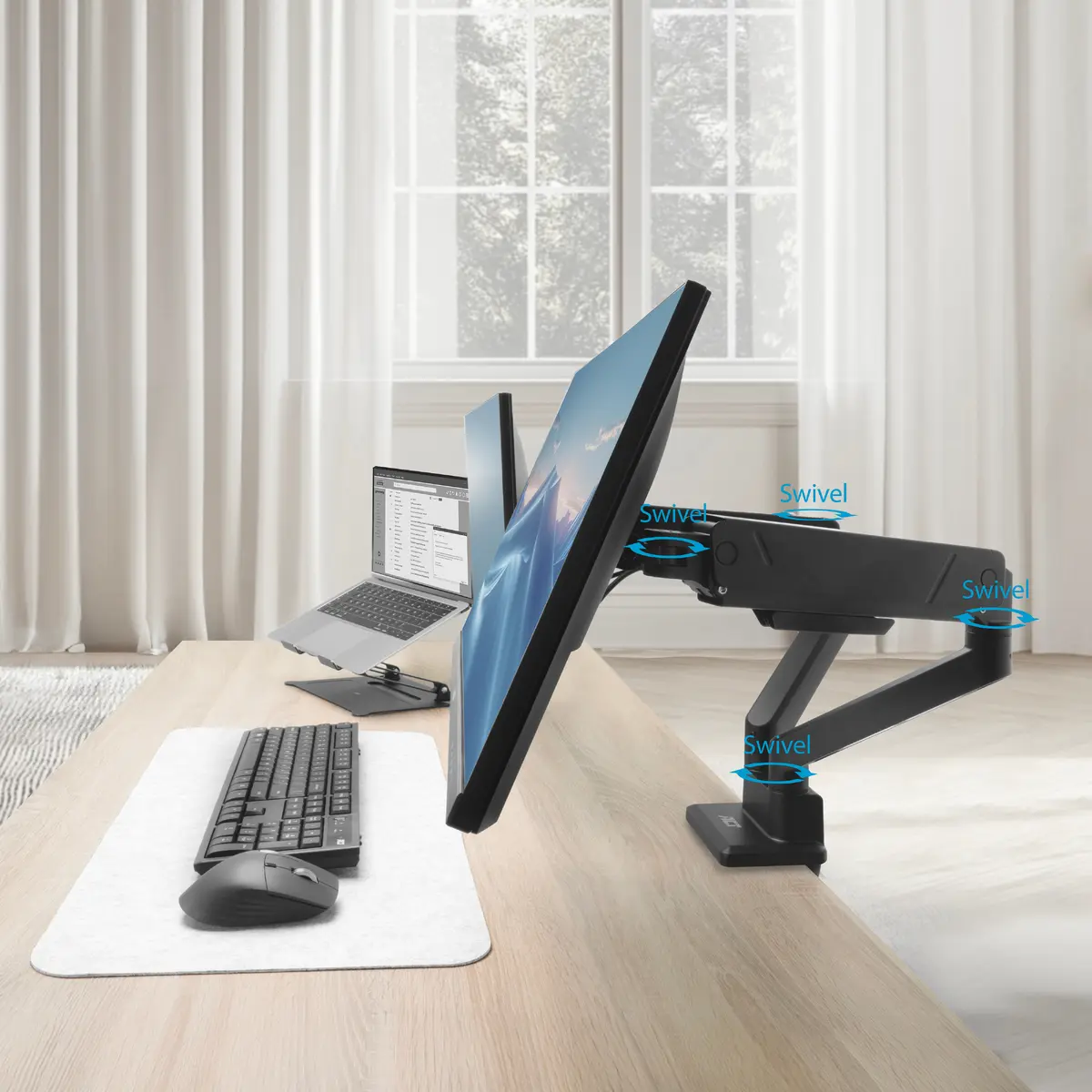 ACT AC8312 Dual Monitor Desk Mount Photo 17