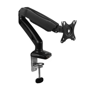 ACT Gas spring monitor arm office Black AC8311 Clamp/Bolt-through 9 kg