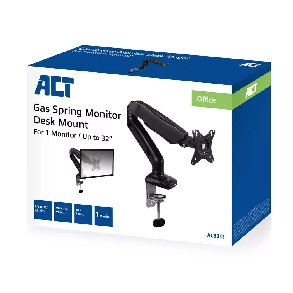 ACT gāzes atsperes monitora statīvs birojam AC8311 Photo 3