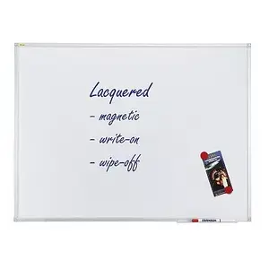 Whiteboard Franken SC3112 Steel Magnetic Fixed Installation 600x450mm