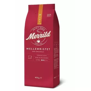 Ground coffee Merrild Mellemristet 103, medium roast, 400 g package
