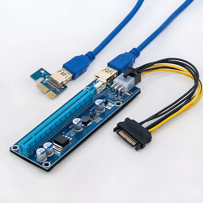 PCI-E Riser QOLTEC 009S 55507 adapters Photo 4