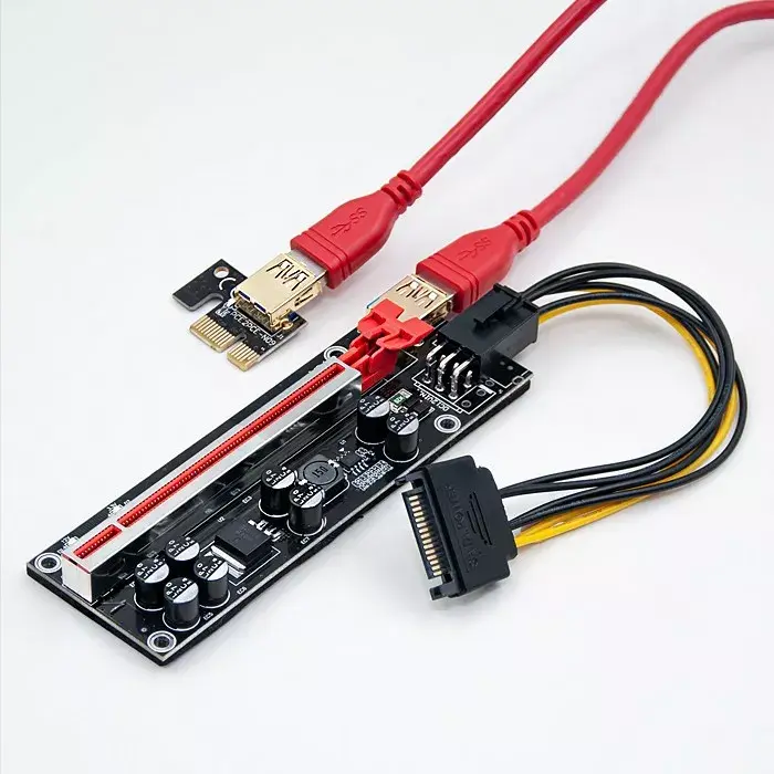 PCI-E riseris QOLTEC 009S Plus 1x→16x, modelis 55508 Photo 4