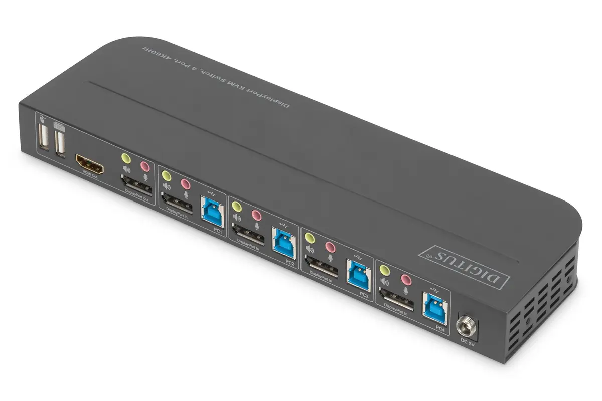 4-портовый KVM-переключатель Digitus 4K60Hz DS-12890 Photo 12