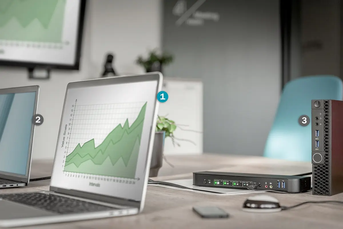 4-портовый KVM-переключатель Digitus 4K60Hz DS-12890 Photo 15