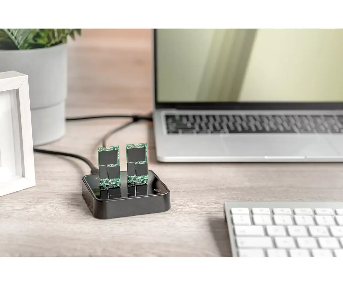 Док-станция Digitus Dual M.2 NVMe SSD Photo 2