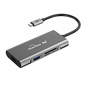Adapter extra digital CA913442 USB Type-C to 3× USB 3.0 + HDMI + USB-C PD