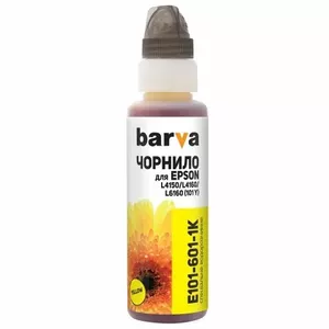 Compatible Barva Epson 101 Y (C13T03V44A), Yellow for inkjet printers 100 ml.