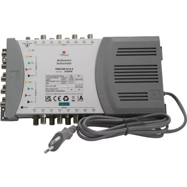 Сателлитный мультисвитч Triax TMS/CKR 9x16 S Photo 4