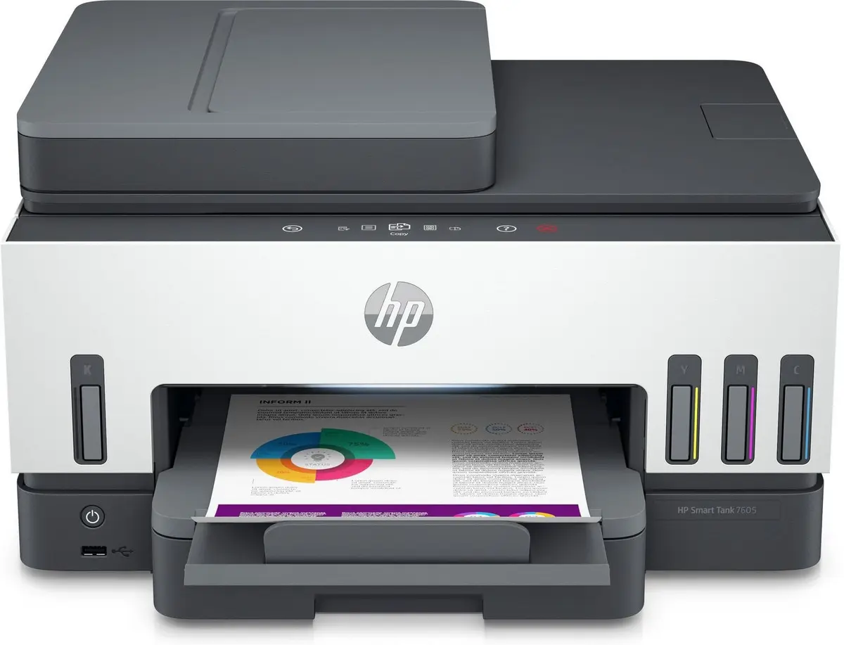 Беспроводной принтер HP Smart Tank 7605 All-in-One Photo 17