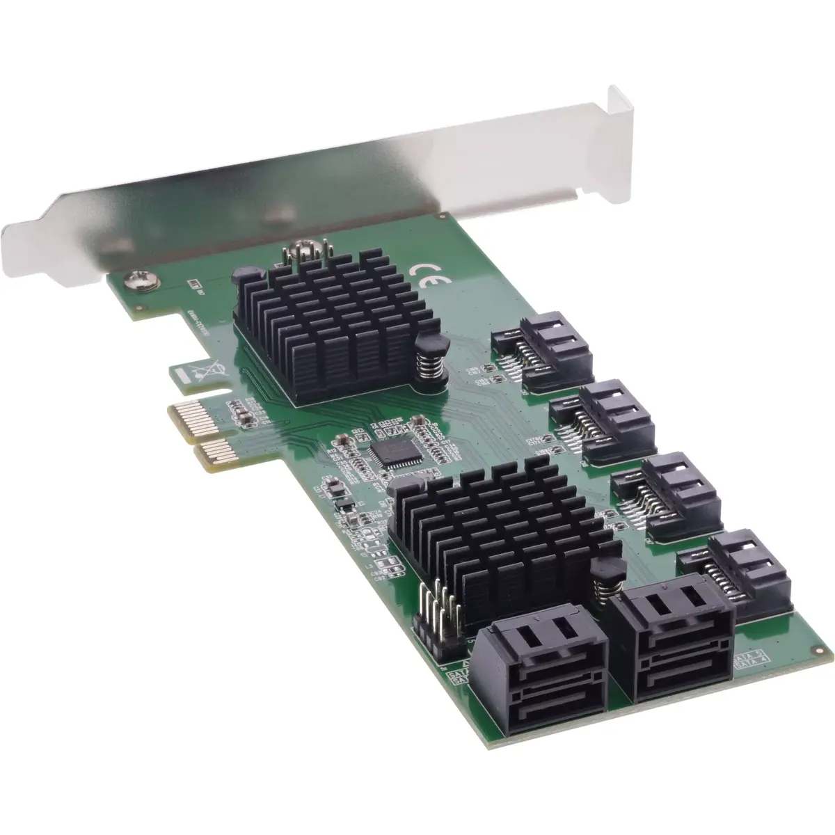 InLine interfeisa karte 8x SATA 6Gb/s Photo 2
