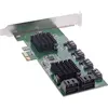 InLine interfeisa karte 8x SATA 6Gb/s Photo 2