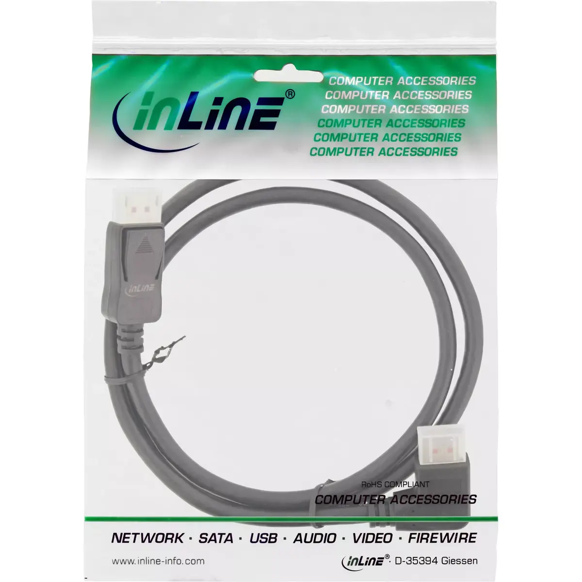 InLine DisplayPort 1.4 kabelis 8K4K Photo 2