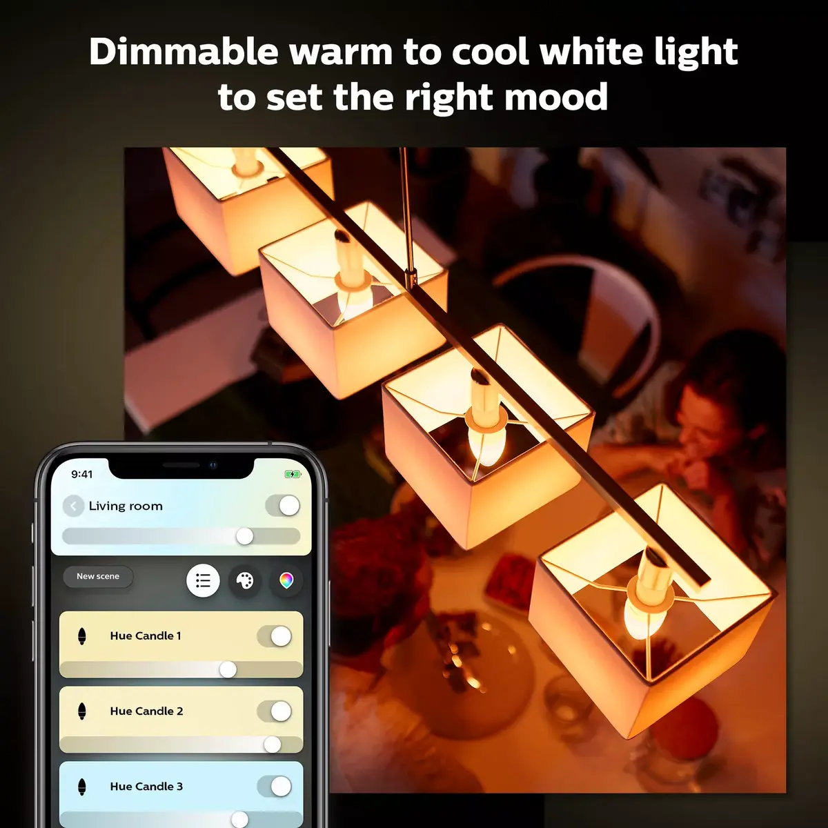 Philips Hue White ambience Candle E14 умная лампа Photo 3