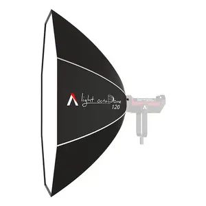 OctaDome 120 softbox by Aputure — 120 cm diameter, 530 mm height, black, compatible with LS 1200d Pro/LS 600x Pro/LS 600d Pro/LS 300x/LS 300d II