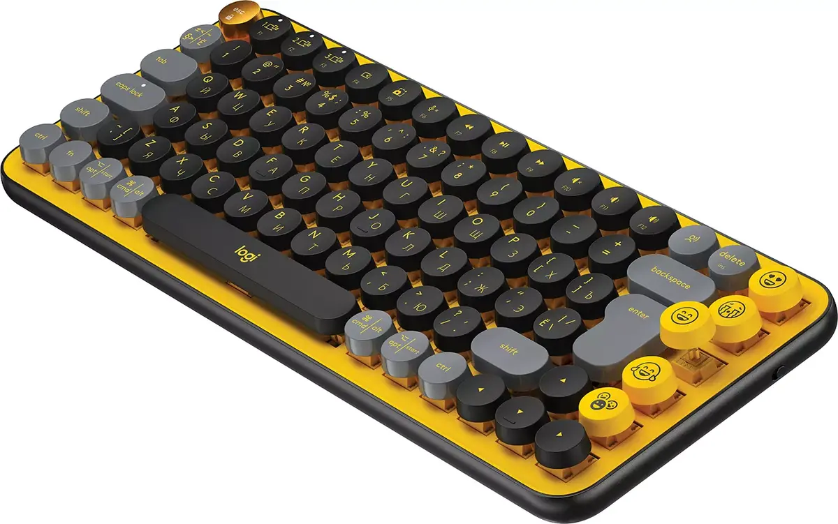 Logitech POP Keys bezvadu mehāniskā tastatūra Photo 2