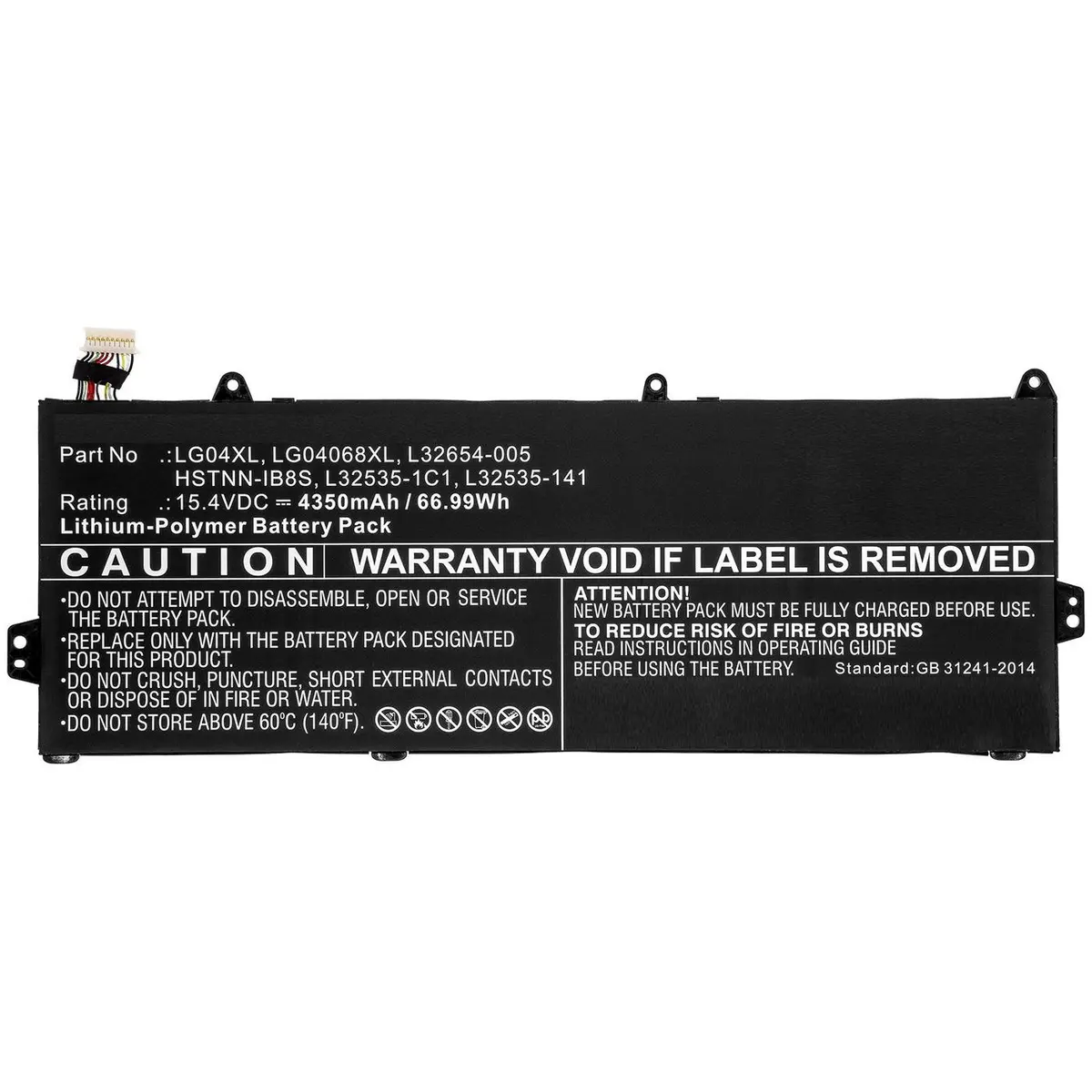 Klēpjdatora akumulators CoreParts MBXHP-BA0243 HP Notebook
