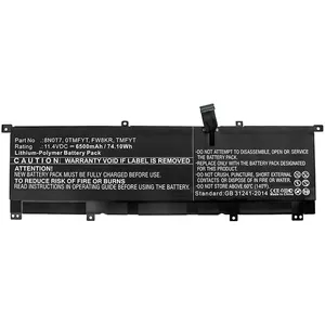 Аккумулятор DELL CoreParts MBXDE-BA0183 для 5530 2-в-1 XPS 15 9575
