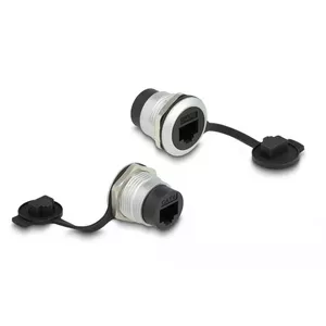 DeLOCK RJ45 Cat.6 встроенный разъем с защитной крышкой