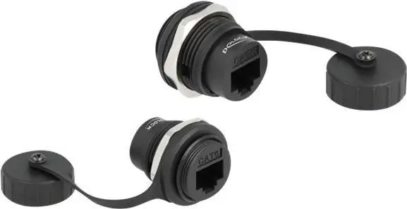 DeLOCK RJ45 Cat.6 iebūvējamais savienotājs