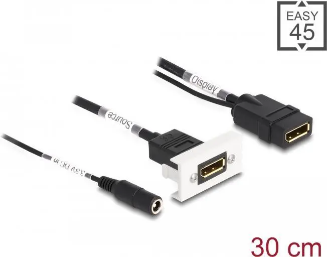 DeLOCK Easy 45 DisplayPort 4K 60