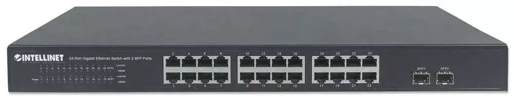 Неуправляемый коммутатор Intellinet 24-портовый Gigabit Ethernet Photo 5