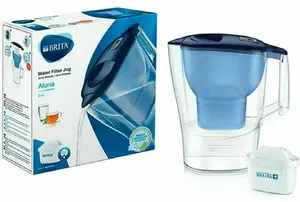 Фильтр- кувшин для воды BRITA Aluna Cool с 1 картриджем, синий