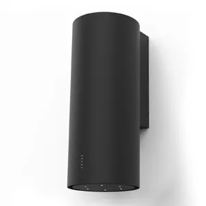 Kitchen cooker hood FABER Cylindra Matt Plus Black, charcoal filter, noise 60 dB, Energy class A