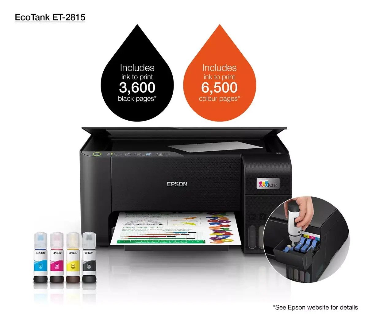 Daudzfunkcionālā ierīce Epson EcoTank ET-2815 Photo 25