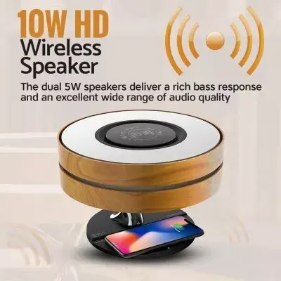 Настольная лампа Promate AISMIRTHUNI Bluetooth 10 Вт Qi Photo 2