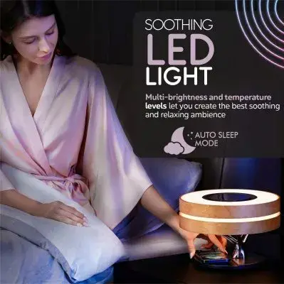Настольная лампа Promate AISMIRTHUNI Bluetooth 10 Вт Qi Photo 3