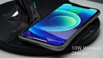 Настольная лампа Promate AISMIRTHUNI Bluetooth 10 Вт Qi Photo 9