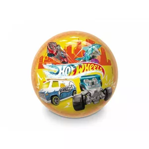 Резиновый мяч 23 см MONDO Hot Wheels Bio Ball — мяч из натурального каучука, диаметр 23 см