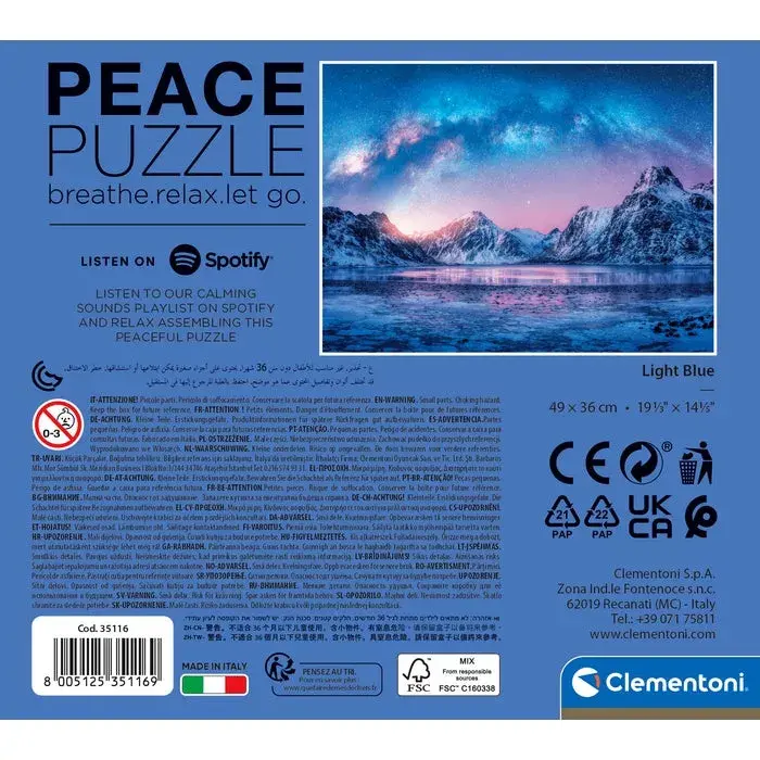 Puzle Clementoni Peace Collection 35116 — 500 d. Photo 3