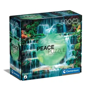 Puzzle Clementoni Peace Collection 35117 — 500 detaļas, platums 490 mm, vecums 14+