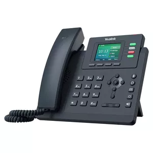IP телефон Yealink SIP-T33G серый 4 линии LED проводная трубка