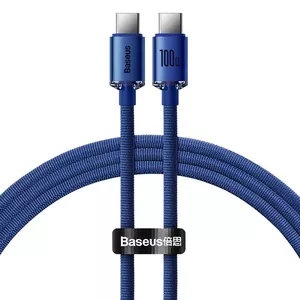 Baseus CAJY000603 USB kabelis 1,2 m USB 2.0 USB C Zils