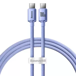 USB kabelis Baseus CAJY000605 1.2 m USB C Violets