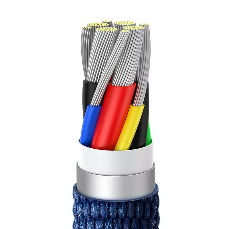 Baseus Crystal USB-C uz USB-C 100W 2m Photo 6
