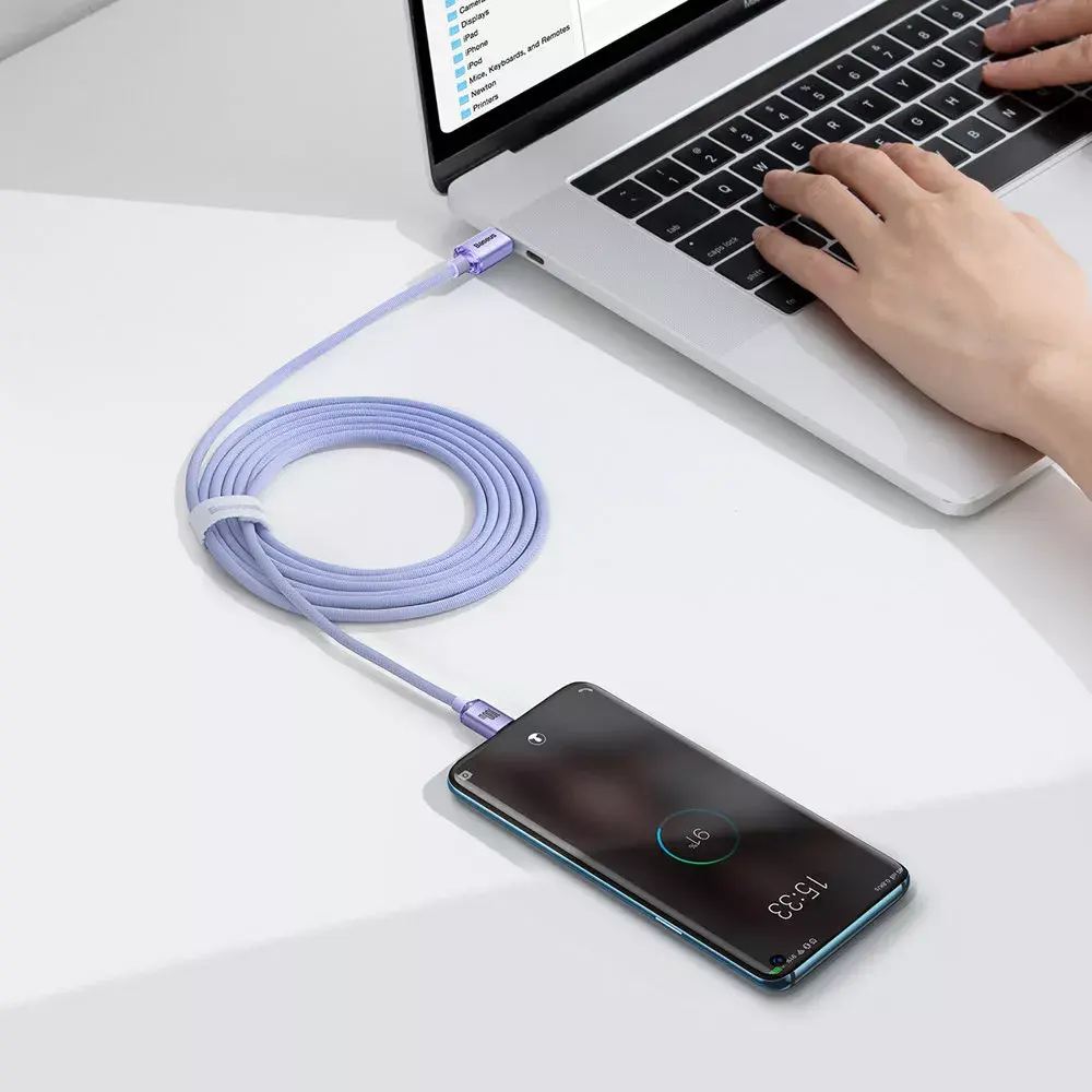USB‑C kabelis Baseus CAJY000705 100W 2 m Photo 2