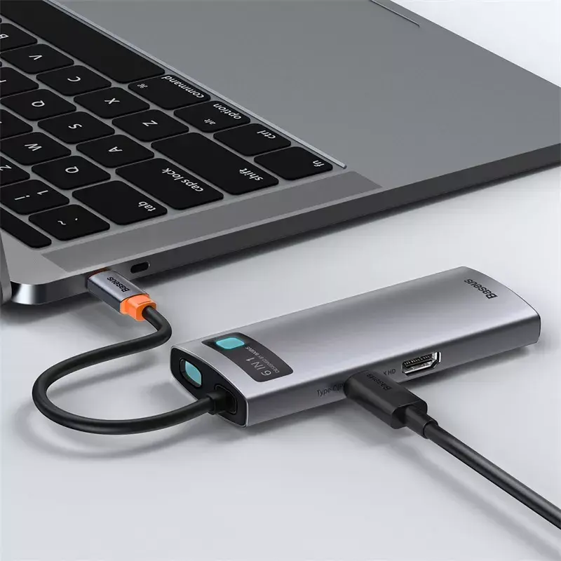 USB Hub Baseus Metal Gleam Photo 7