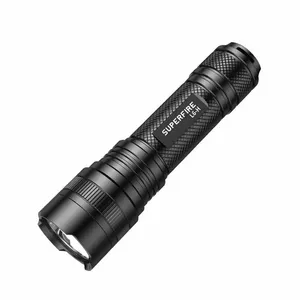 Flashlight Superfire L6-H — handheld LED torch 900 lm, 15W
