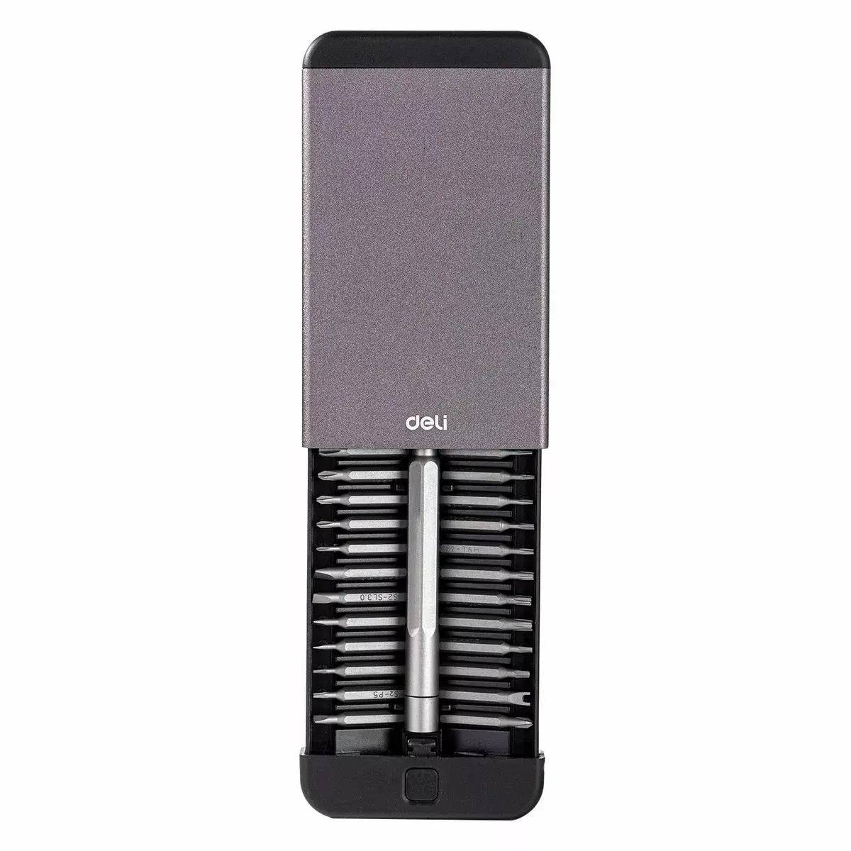 Precision screwdriver set deli tools EDL3525 — 25 pcs Photo 2