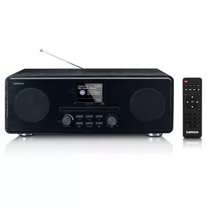 Interneta radio Lenco DAR-061 Analogais un digitālais DAB+ FM 20W