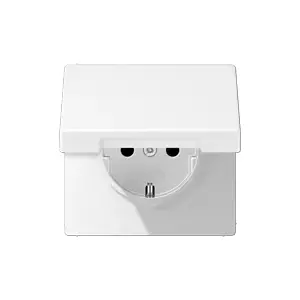 JUNG LS 1520 BFKL WWM socket-outlet Type F White