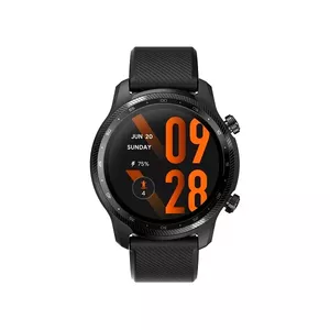 Mobvoi TicWatch Pro3 Ultra 3.53 cm (1.39") AMOLED 47 mm Digital 454 x 454 pixels Touchscreen Black Wi-Fi GPS (satellite)